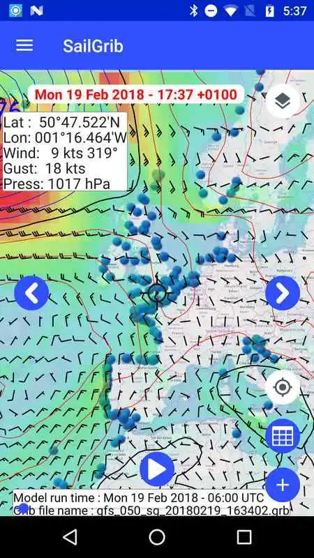Play Marine Weather | SailGrib Free